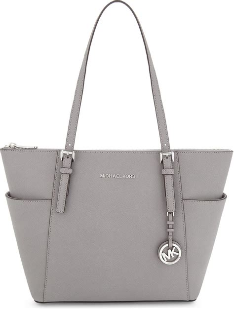 michael kors jet set pearl grey